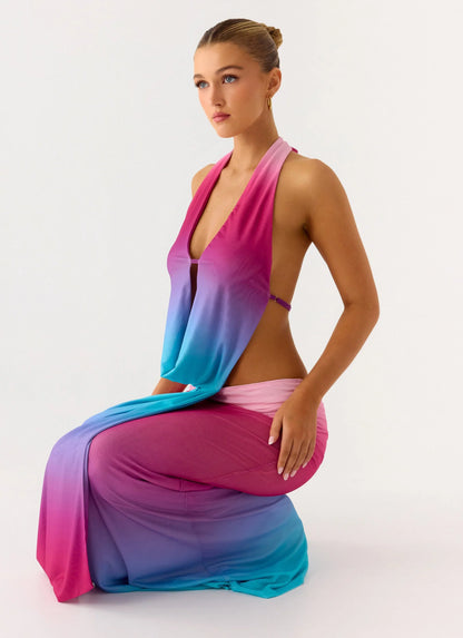 After Bloom Maxi Dress - Disco Ombre