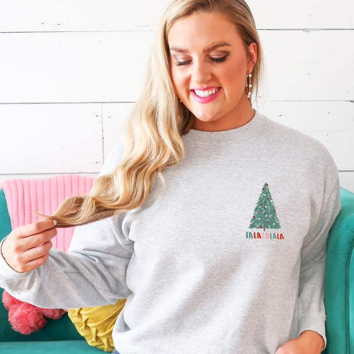 Fa La La La La crewneck sweatshirt