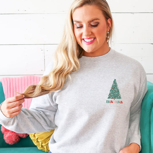 Fa La La La La crewneck sweatshirt