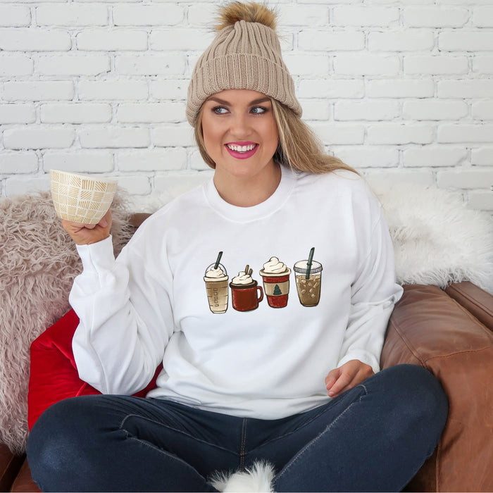 Festive Drinks Crewneck, product photo 2