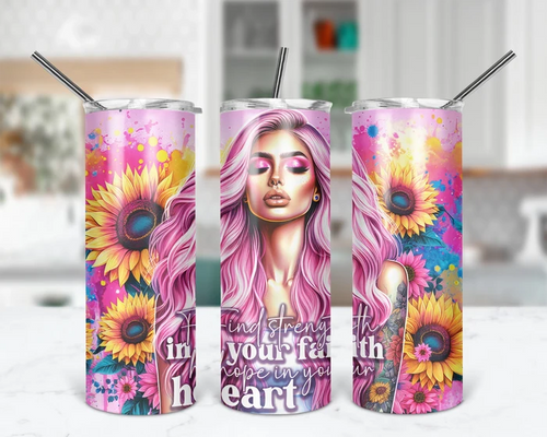 Find Strength In Your Faith | 20 oz Tumbler
