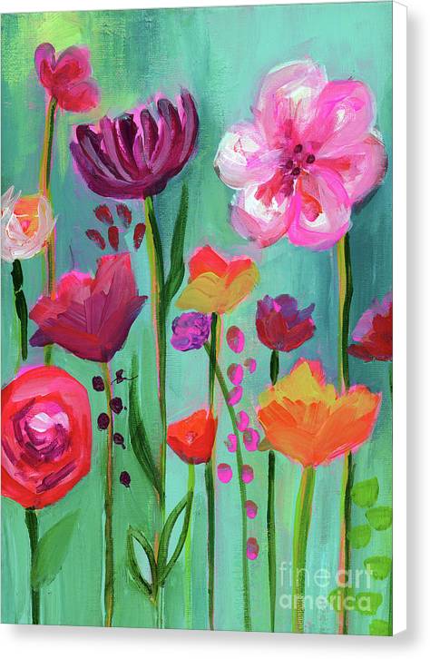 Floral Abyss - Canvas Print