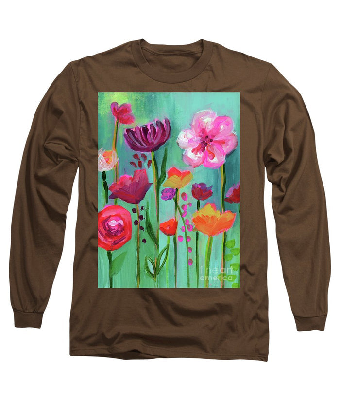 Floral Abyss - Long Sleeve T-Shirt