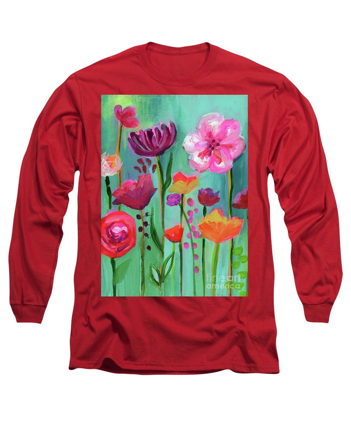 Floral Abyss - Long Sleeve T-Shirt