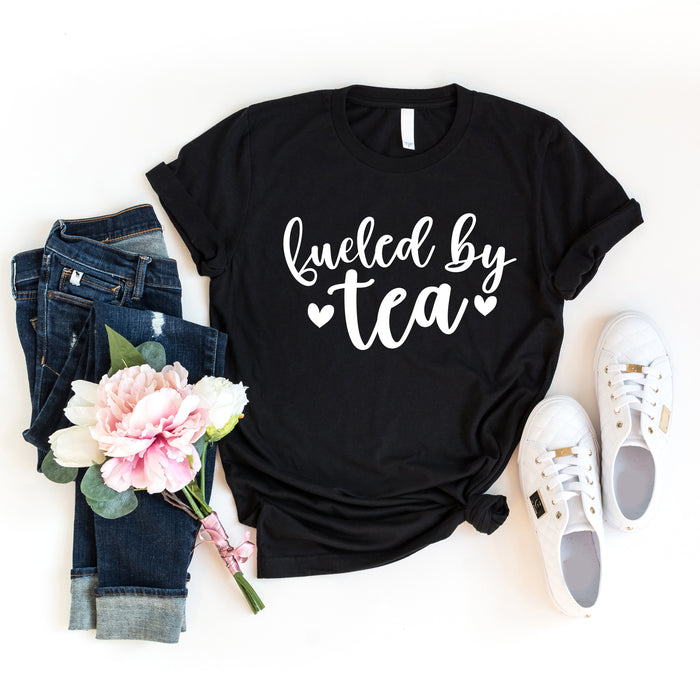 Fueled by Tea graphic t-shirt