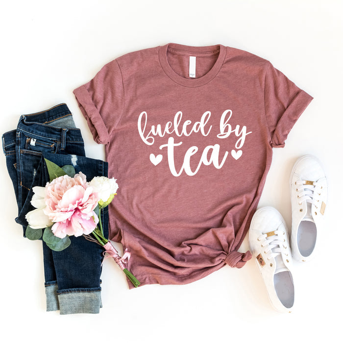Fueled by Tea graphic t-shirt, product photo 3
