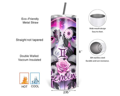Gemini Girl – Classic | 20 oz Tumbler