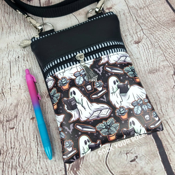 Ghost Stories Faux Leather Crossbody Phone Bag