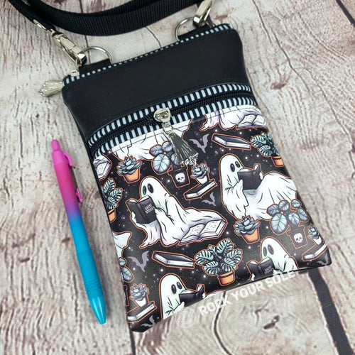 Ghost Stories Faux Leather Crossbody Phone Bag