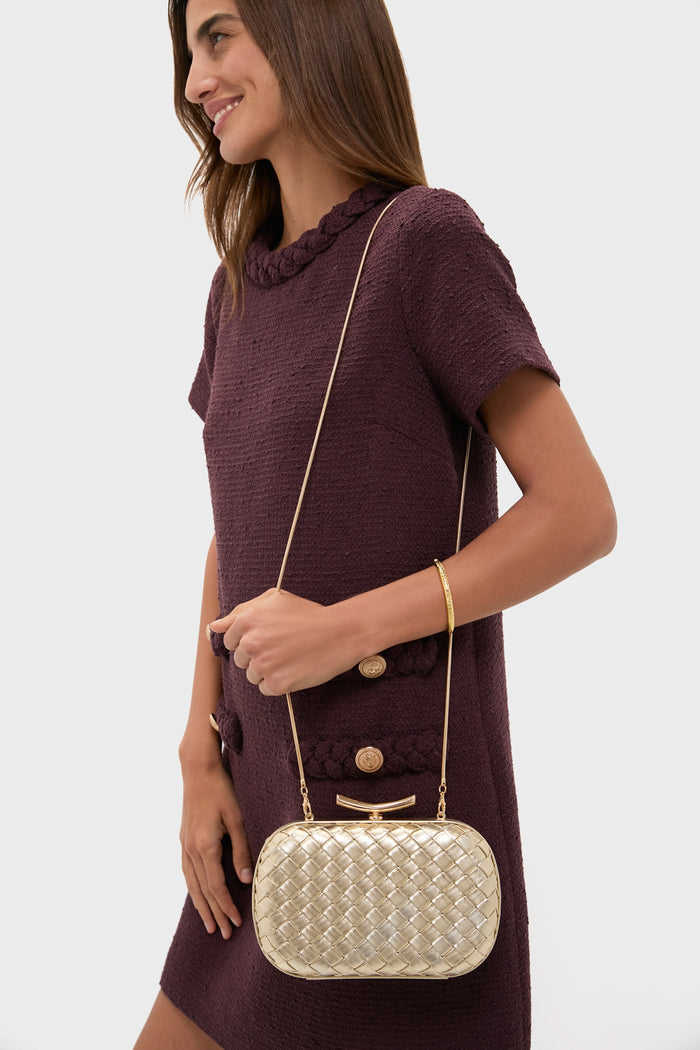 Gold Allison Clutch