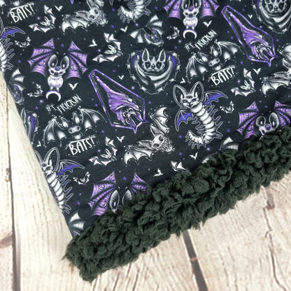 Goth Bats snood scarf