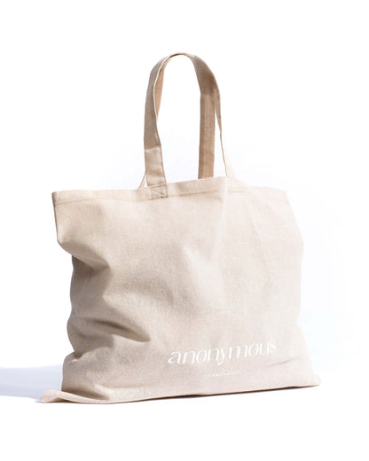 Grand cotton shopper Recycled cotton Natural - Anonymous Copenhagen Cotton shopper