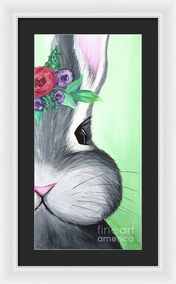 12" x 24" / White / Black