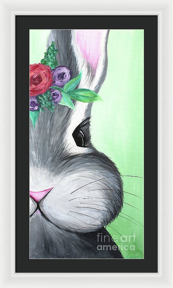 15" x 30" / White / Black