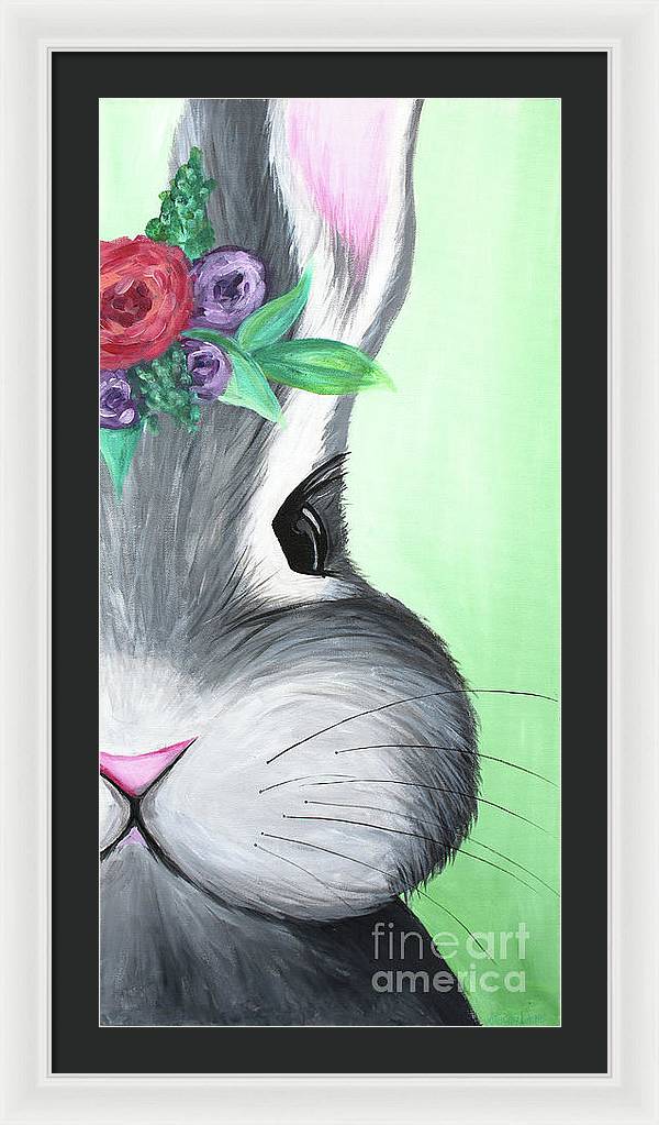 18" x 36" / White / Black