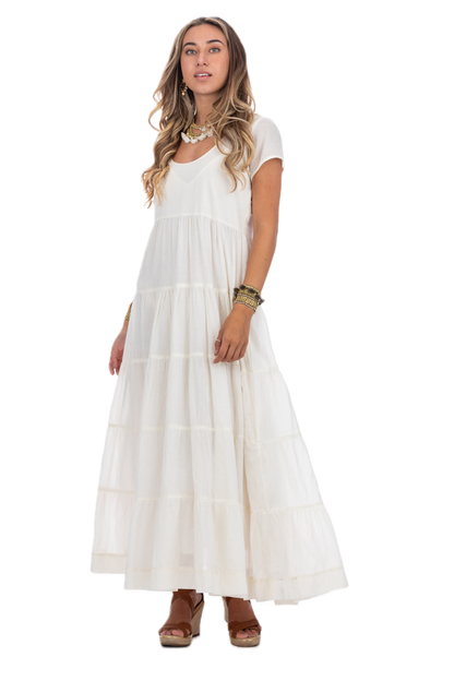 Hanna Shell Cotton Summer Dress