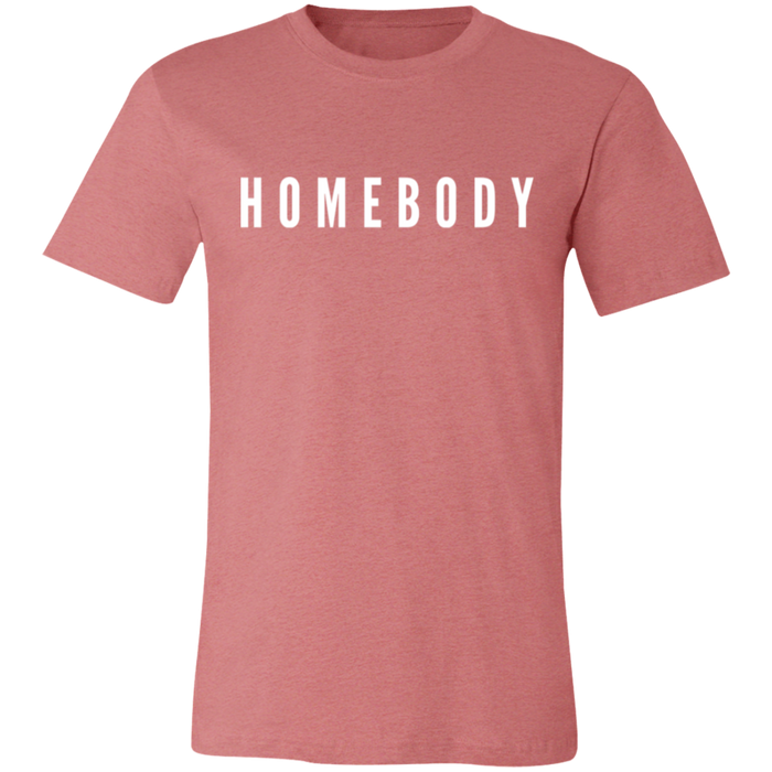 Homebody graphic t-shirt in Heather Mauve