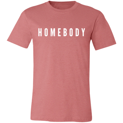 Homebody graphic t-shirt in Heather Mauve