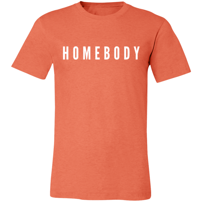 Homebody graphic t-shirt in Heather Orange