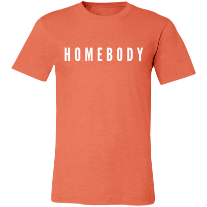 Homebody graphic t-shirt in Heather Orange