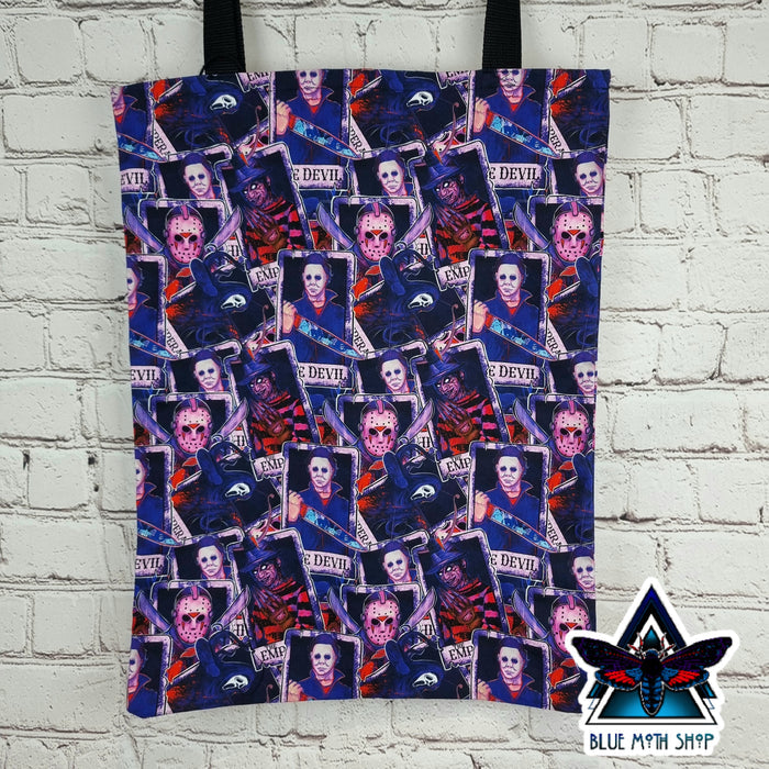 Horror Movies 100% Cotton Canvas Tote Bag