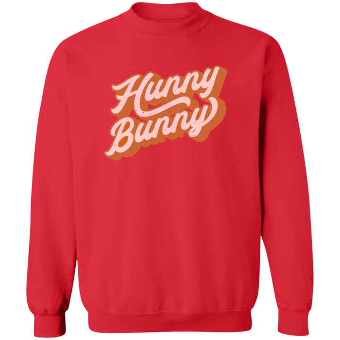 Hunny Bunny crewneck sweatshirt in Red
