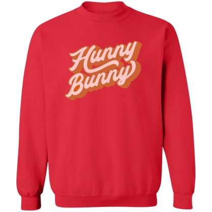 Hunny Bunny crewneck sweatshirt in Red