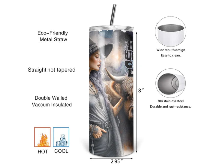In My Highland Cow Era | 20 oz Tumbler