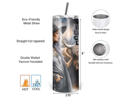 In My Highland Cow Era | 20 oz Tumbler