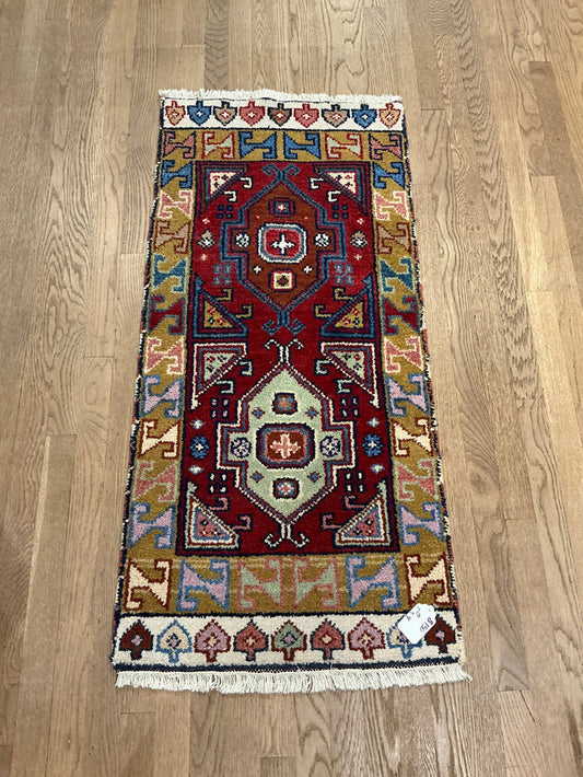 Indian Karajeh - 1'10” X 4'0”