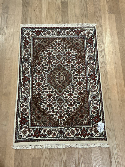 Indian Mahi [Wool + Sillk] - 2'1” X 3'1”