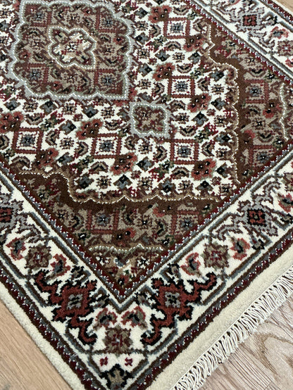 Indian Mahi [Wool + Sillk] - 2'1” X 3'1”