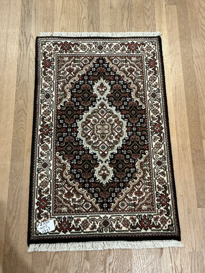 Indian Mahi [Wool + Sillk] - 2'1” X 3'2”