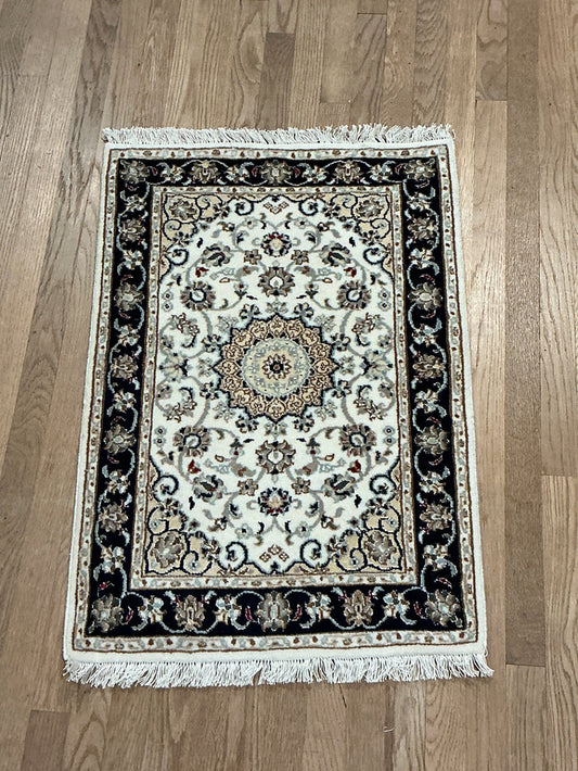 Indian Nain [Wool + Silk] - 2x3