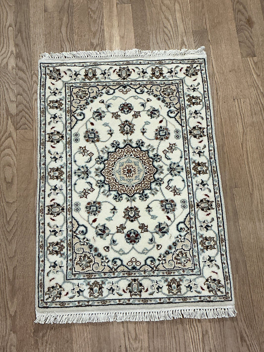 Indian Nain [Wool + Silk] - 2x3