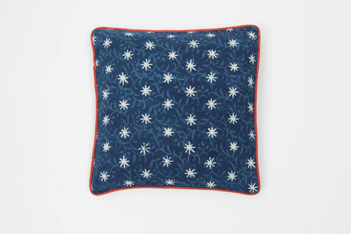 Indigo Sitara Pillow Cover
