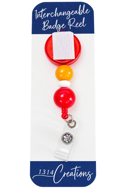 Just a Little Hen-Sane | Interchangeable Badge Reel & Topper Set