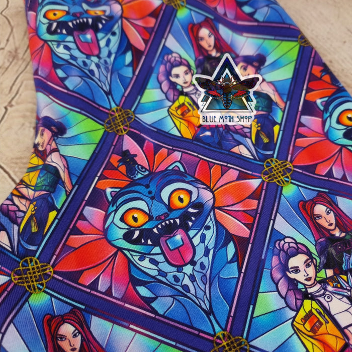 K Pop demon hunters kids leggings