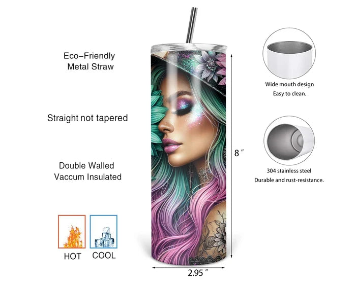 Keep Going Keep Growing | 20 oz Tumbler