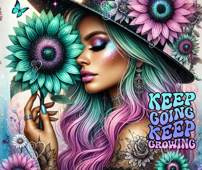 Keep Going Keep Growing | 20 oz Tumbler
