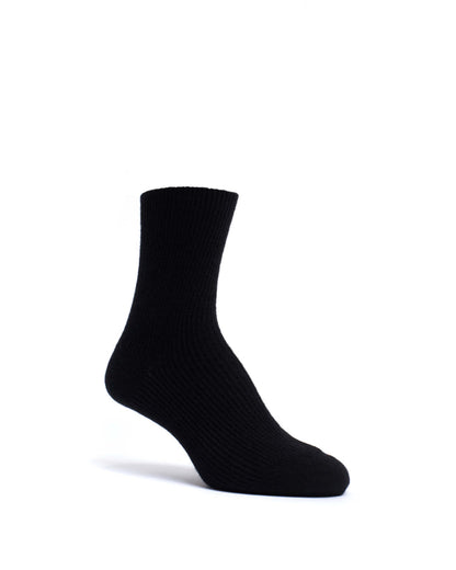 Lanai cashmere socks 70% wool 30% cashmere Black - Anonymous Copenhagen