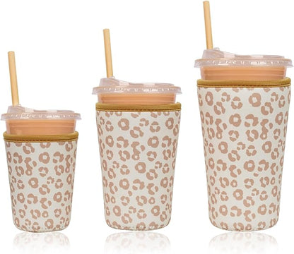 Leapord Print Cup Sleeve