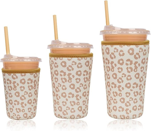 Leapord Print Cup Sleeve