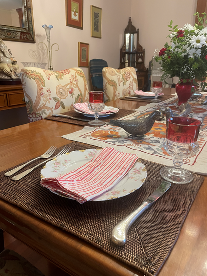 Lulu Coral Napkin Set