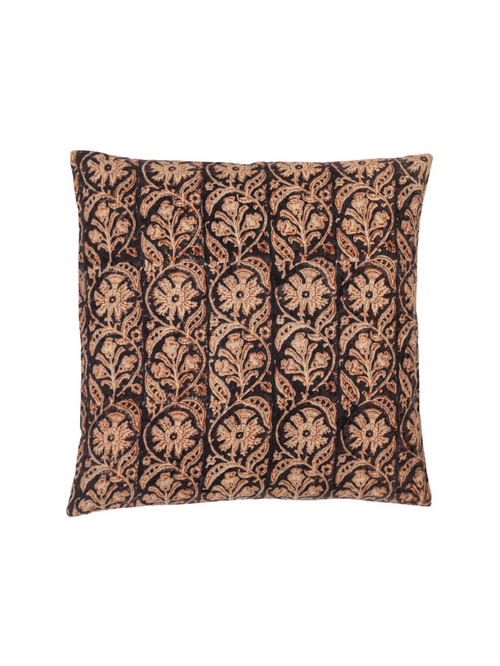 Madurai Charcoal/Brown Decorative Pillow Cover