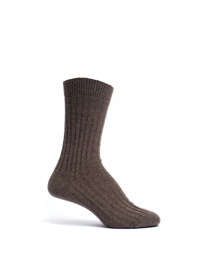 Magdai cashmere socks 100% cashmere (socks) Dark taupe - Anonymous Copenhagen