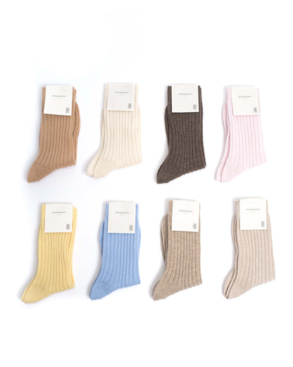Magdai cashmere socks 100% cashmere (socks) Dark taupe - Anonymous Copenhagen