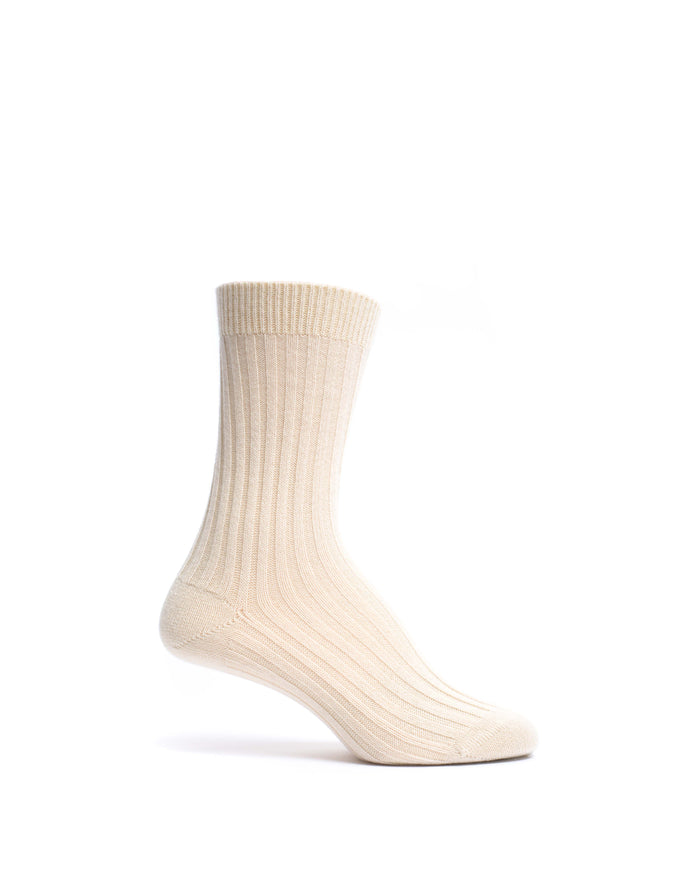 Magdai cashmere socks 100% cashmere (socks) Ivory - Anonymous Copenhagen