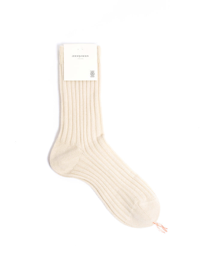 Magdai cashmere socks 100% cashmere (socks) Ivory - Anonymous Copenhagen