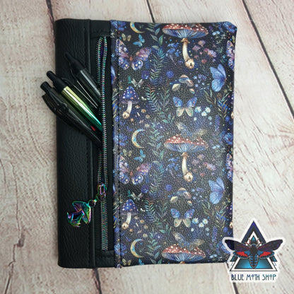 Magic Forest Mushrooms Notebook with removable cover A5
